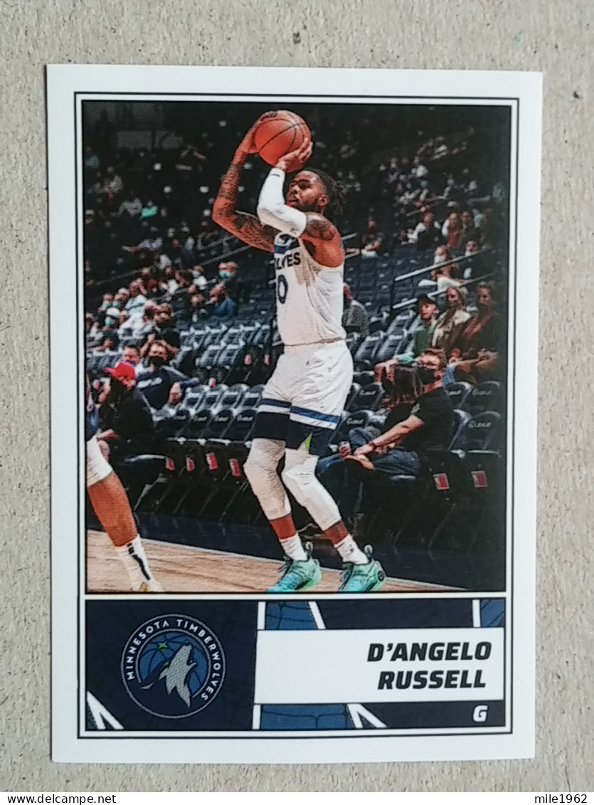 ST 53 - NBA Basketball 2022-23, Sticker, Autocollant, PANINI, No 388 D'Angelo Russell Minnesota Timberwolves - 2000-Aujourd'hui