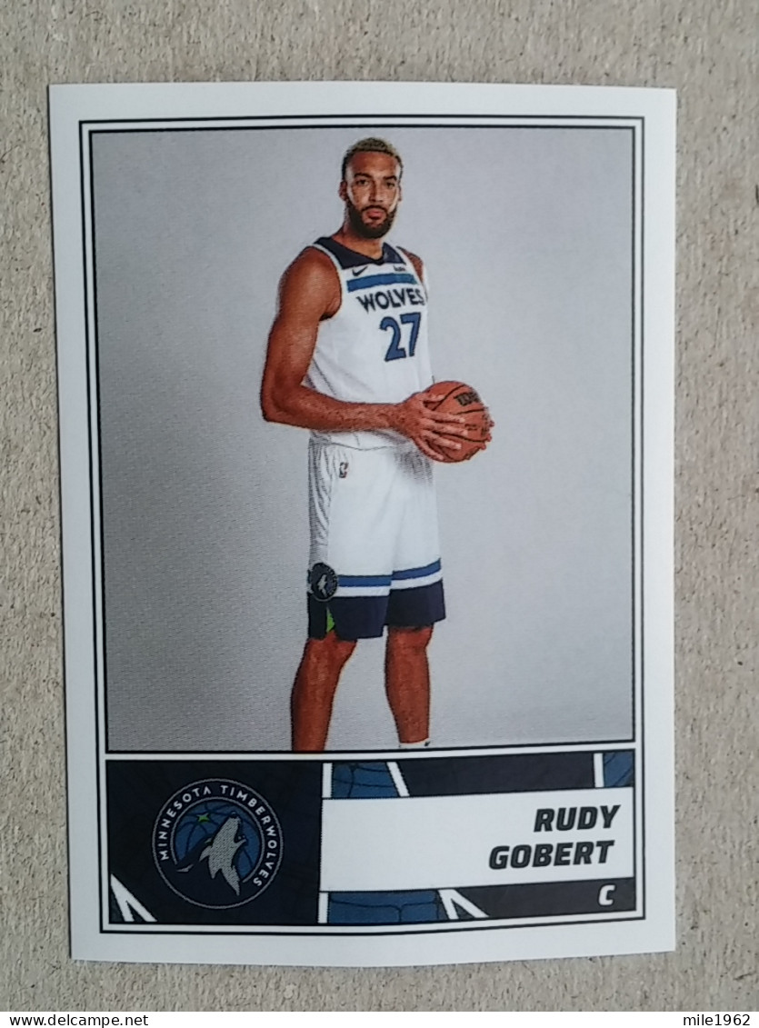 ST 53 - NBA Basketball 2022-23, Sticker, Autocollant, PANINI, No 389 Rudy Gobert Minnesota Timberwolves - 2000-Aujourd'hui