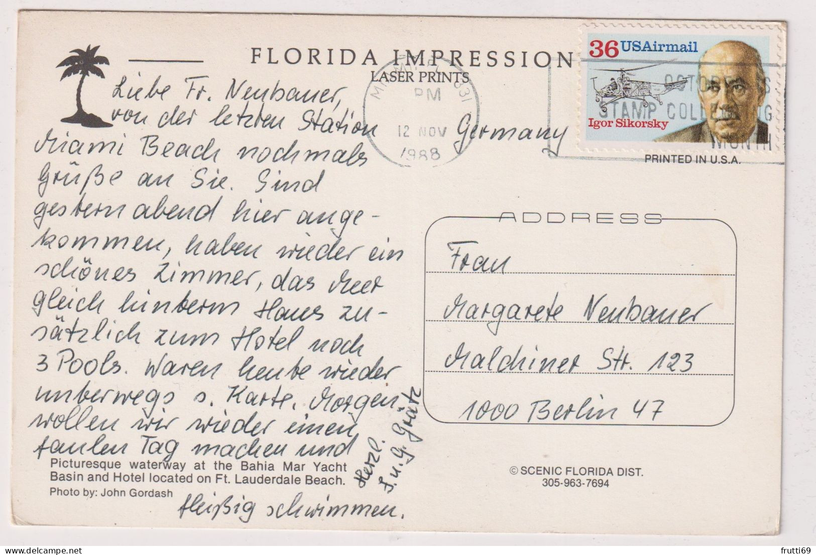 AK 198007 USA - Florida - Fort Lauderdale - Fort Lauderdale