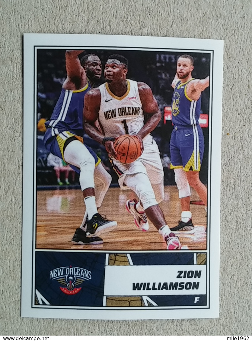 ST 53 - NBA Basketball 2022-23, Sticker, Autocollant, PANINI, No 399 Zion Williamson New Orleans Pelicans - 2000-Nu