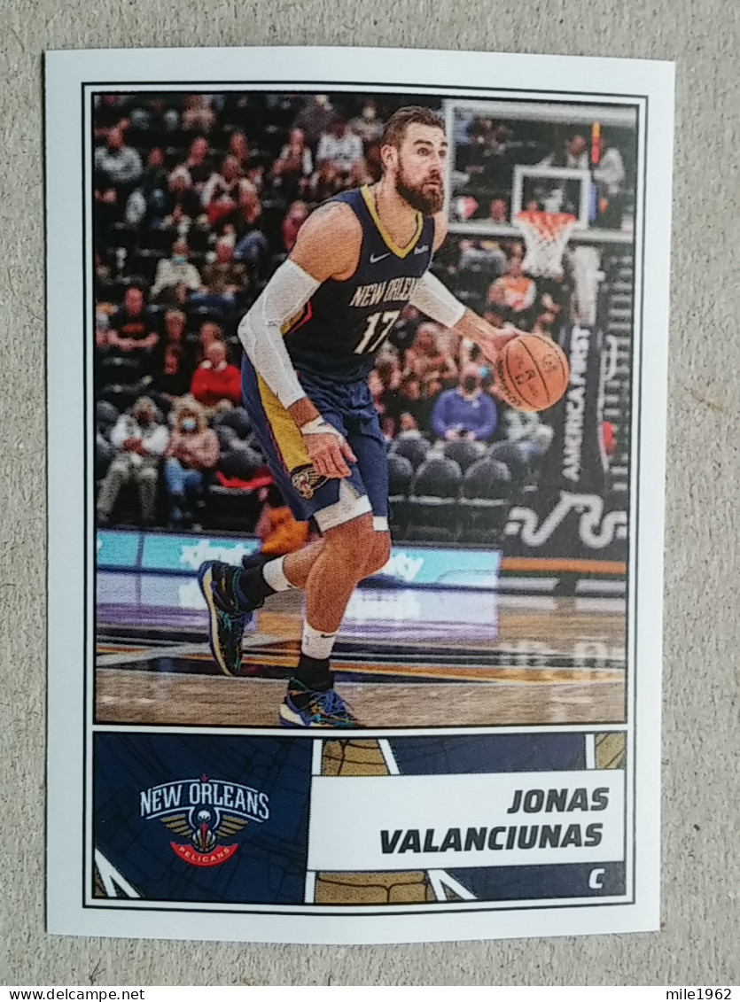 ST 53 - NBA Basketball 2022-23, Sticker, Autocollant, PANINI, No 405 Jonas Valanciunas New Orleans Pelicans - 2000-Oggi