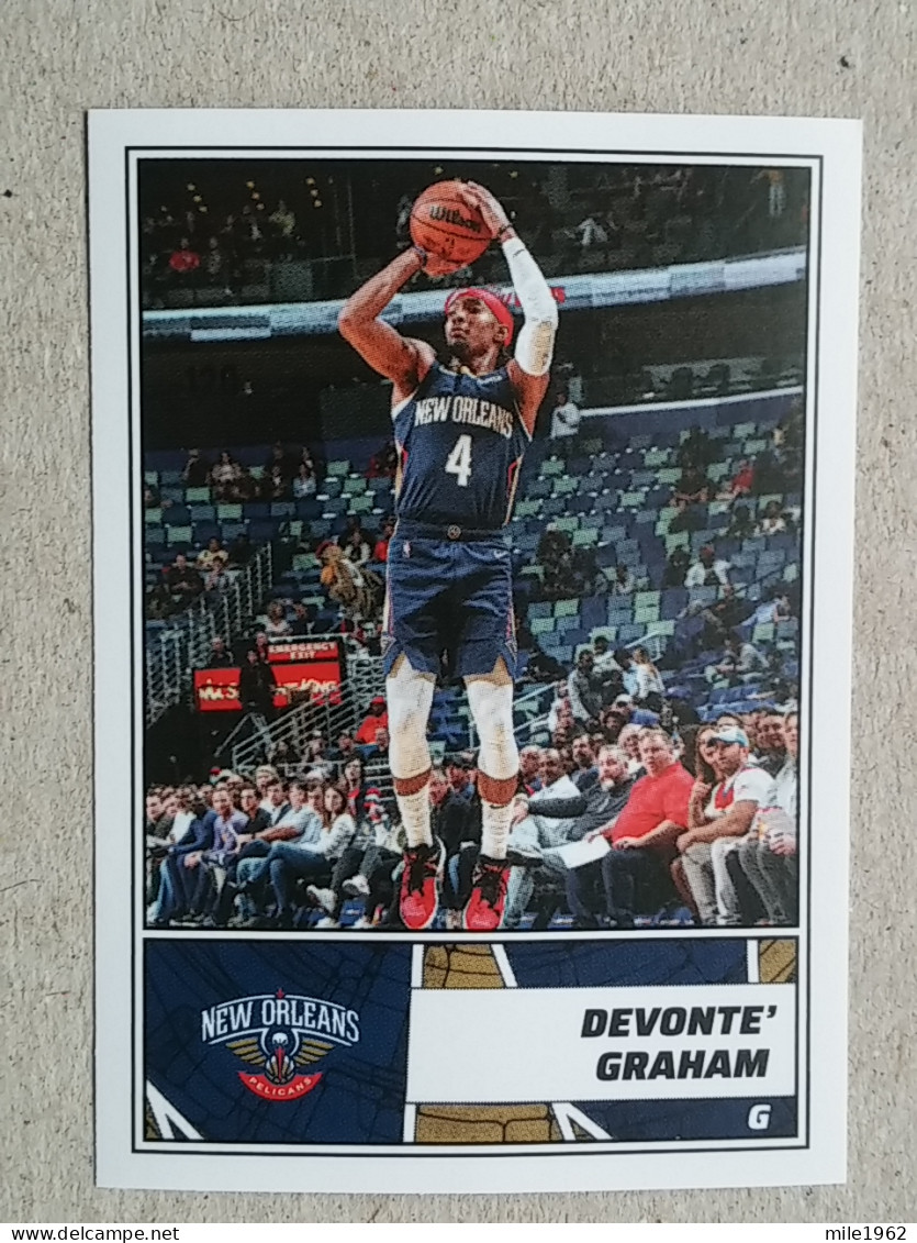 ST 53 - NBA Basketball 2022-23, Sticker, Autocollant, PANINI, No 406 Devonte' Graham New Orleans Pelicans - 2000-Aujourd'hui
