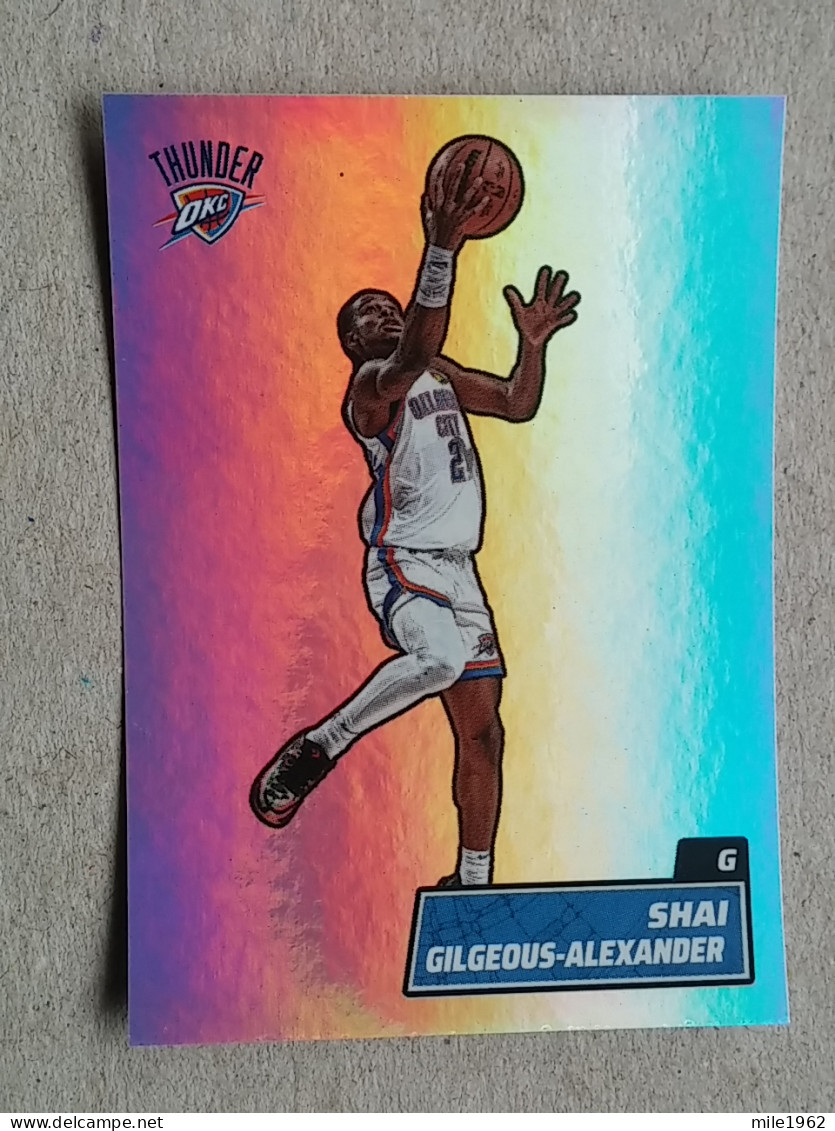 ST 53 - NBA Basketball 2022-23, Sticker, Autocollant, PANINI, No 411 Shai Gilgeous-Alexander Oklahoma City Thunder - 2000-Oggi