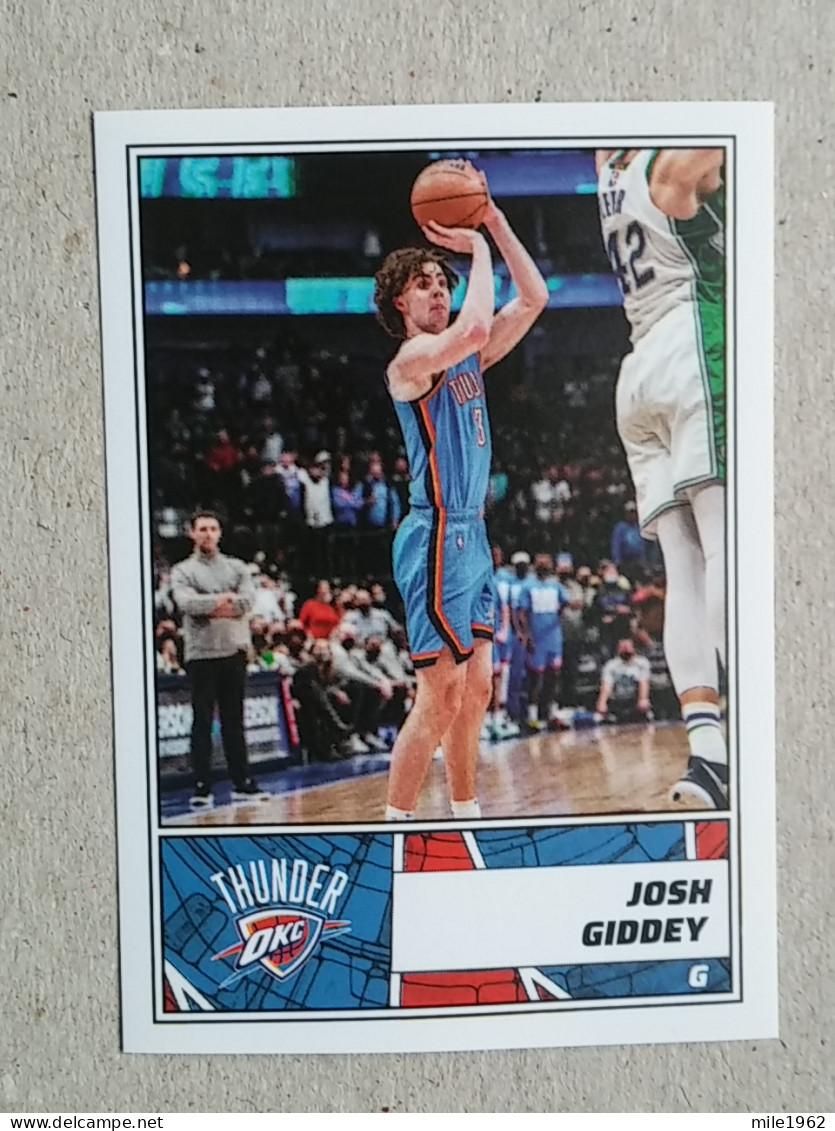 ST 53 - NBA Basketball 2022-23, Sticker, Autocollant, PANINI, No 413 Josh Giddey Oklahoma City Thunder - 2000-Oggi