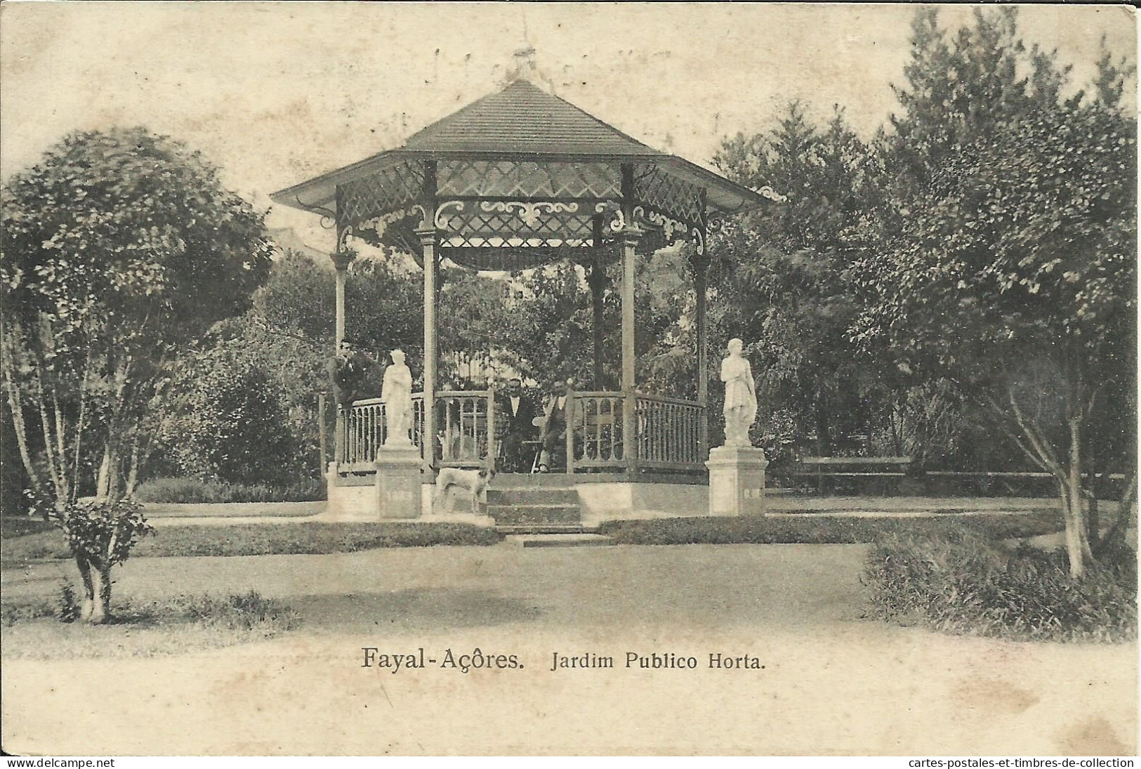 FAYAL , ACORES , Jardim Publico Horta , Carte Précurseur , µ - Açores