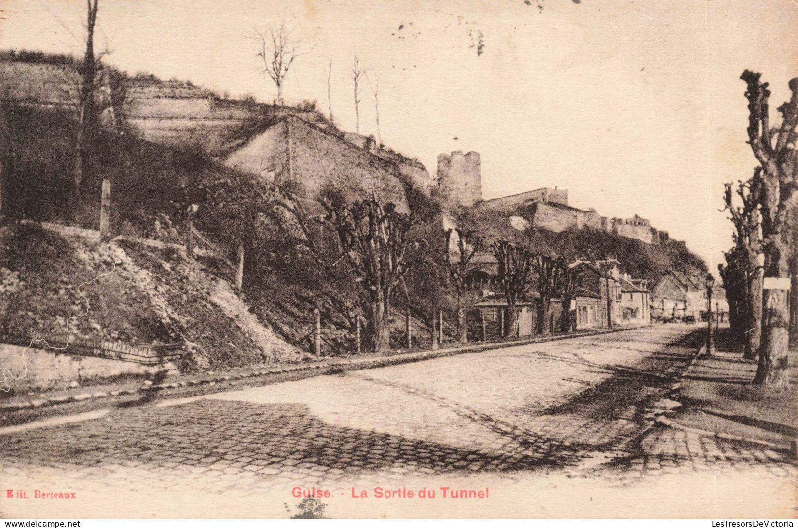 FRANCE - 02 - Guise - La Sortie Du Tunnel - Carte Postale Ancienne - Guise