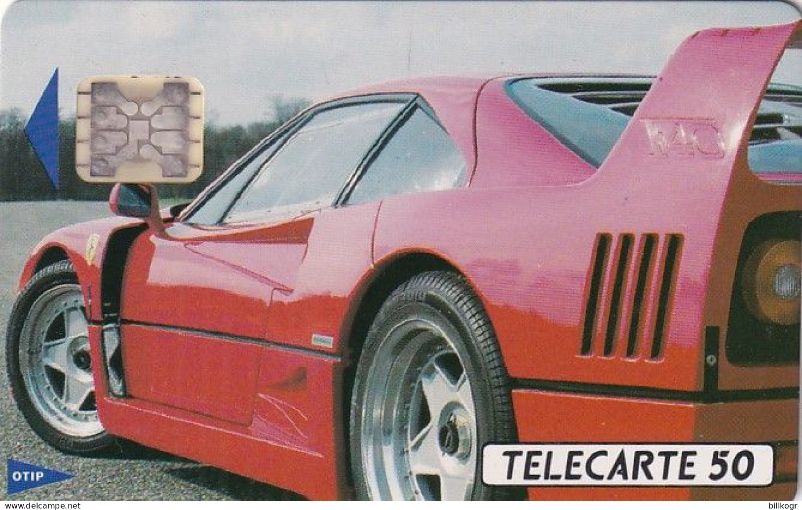 FRANCE - Ferrari F40, Tirage %1000, 02/91, Mint - Telefoonkaarten Voor Particulieren