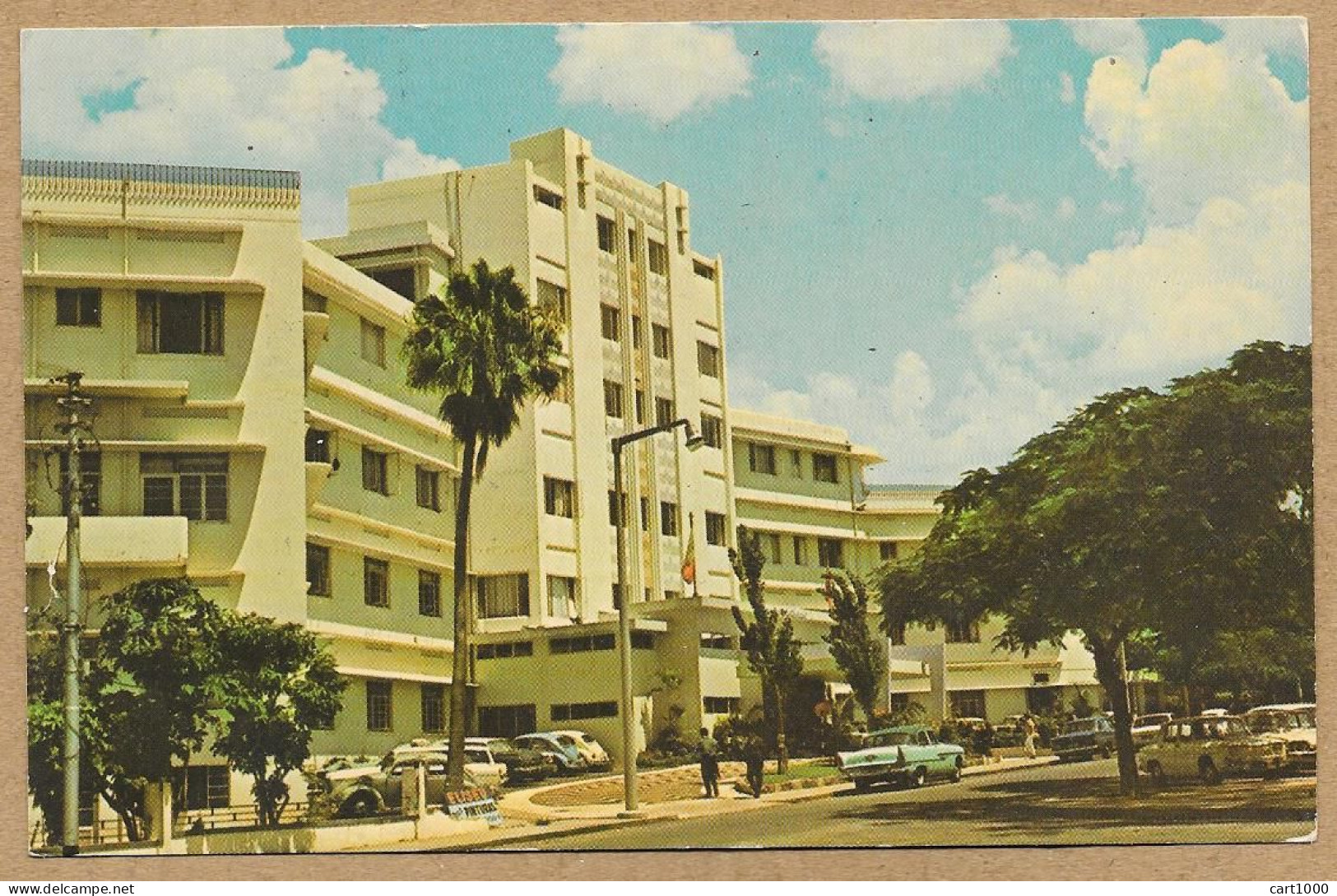 MOZAMBICO LOURENCO MARQUES MAPUTO HOTEL CARDOSO 1965 N°H085 - Mozambique