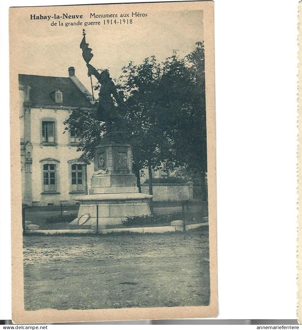 Habay-la-Neuve - Monument Aux Héros De La Grande Guerre 1914-18 - Habay