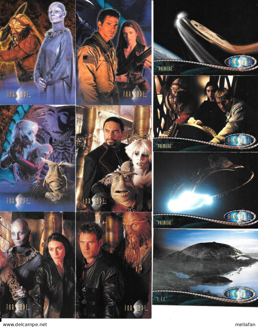 BD55 - SERIE COMPLETE 72 CARTES FARSCAPE - Farscape