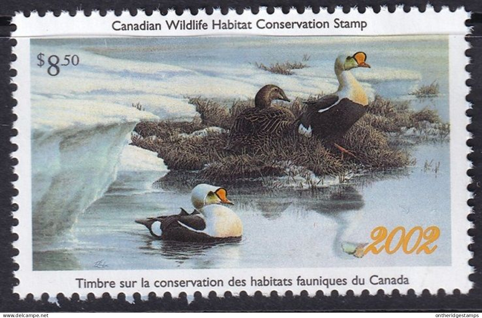 Canada 2002 FWH18  Wildlife Conservation MNH** Wrinkled - Fiscaux