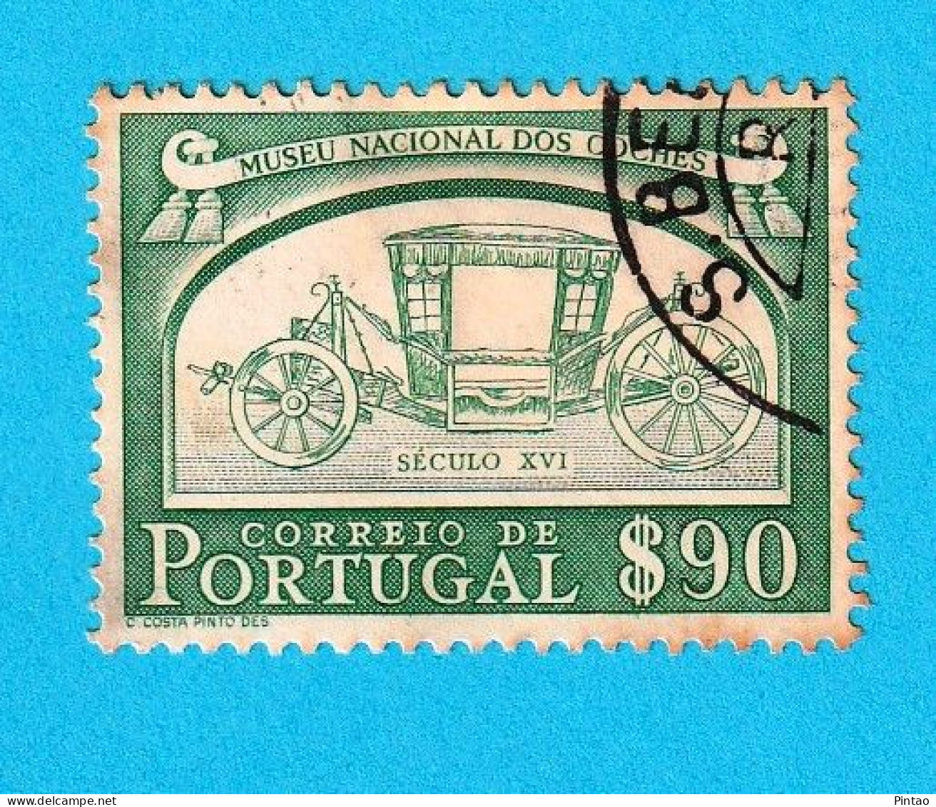 PTS14583- PORTUGAL 1952 Nº 744- USD - Usado