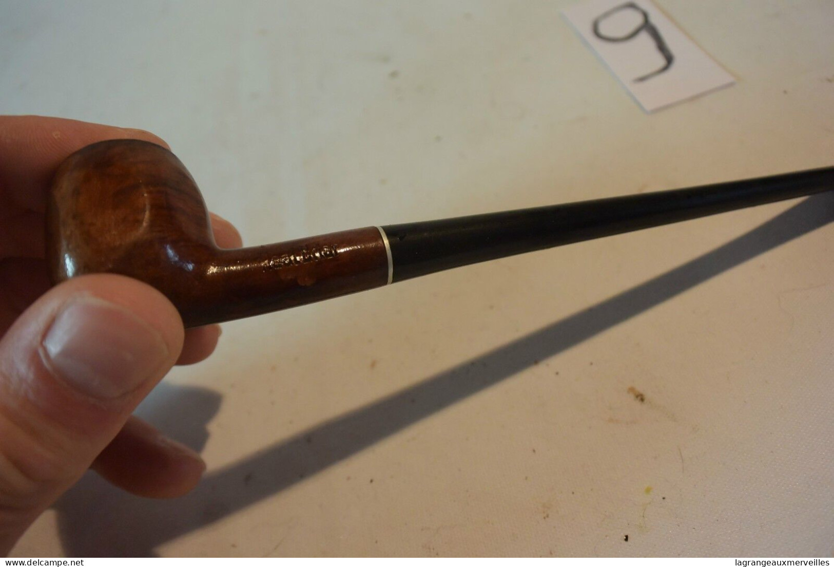 C9 Authentique Pipe Real Briar Collection - Heather Pipes