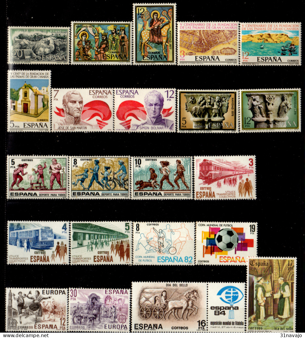 ESPAGNE - Lot Timbres Neufs - Colecciones