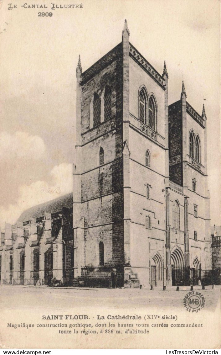 FRANCE - 15 - Saint-Flour - La Cathédrale - Carte Postale Ancienne - Saint Flour