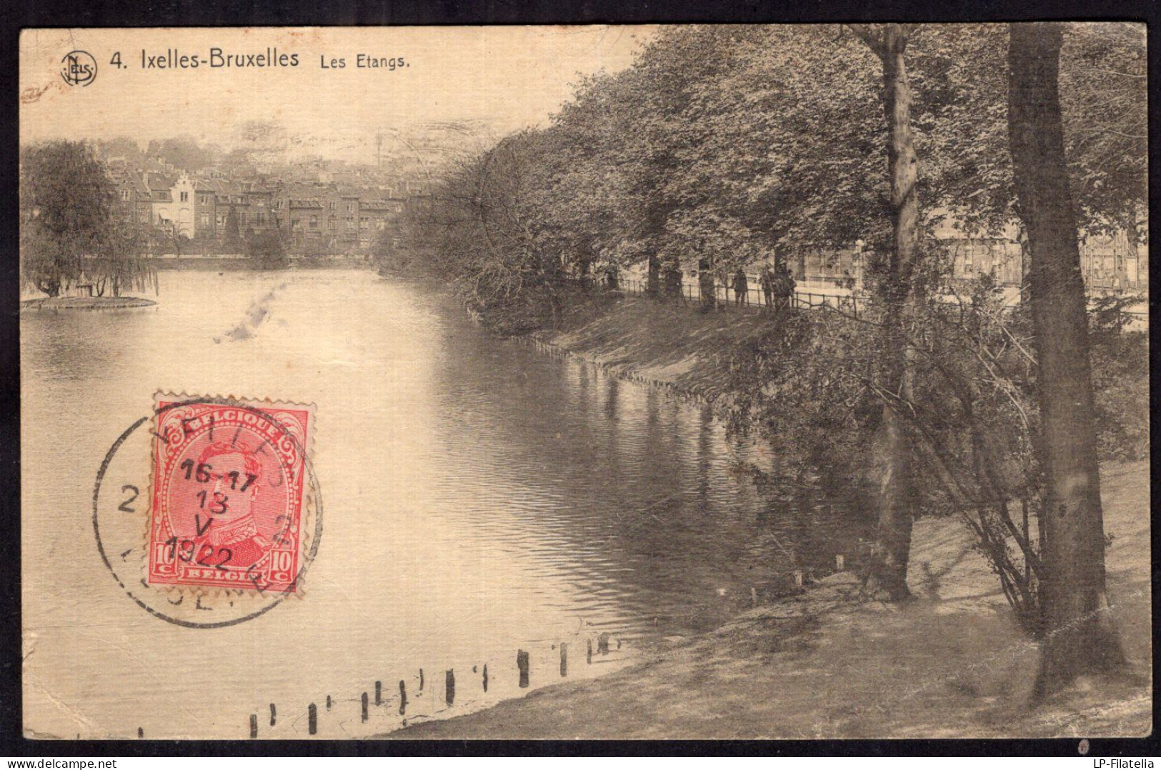 Belgique - 1922 - Ixelles - Les Etangs - Forêts, Parcs, Jardins