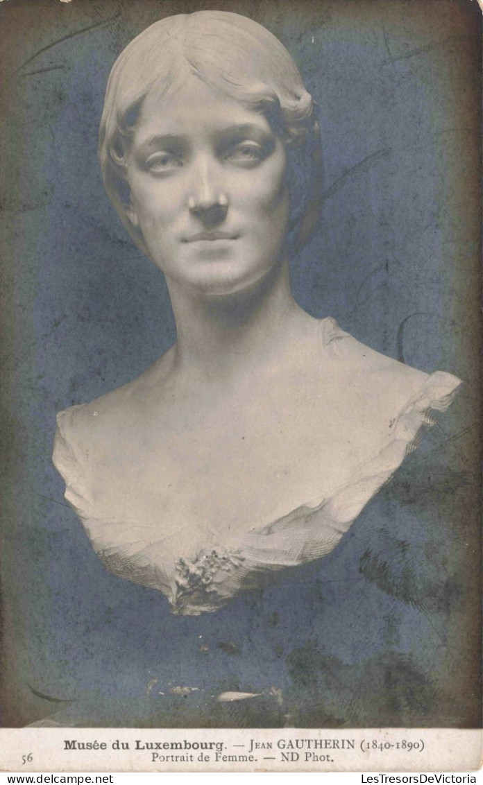 MUSEES - Musée Du Luxembourg - Jean Gautherin 1840-1890 - Portrait De Femme - Carte Postale Ancienne - Musées