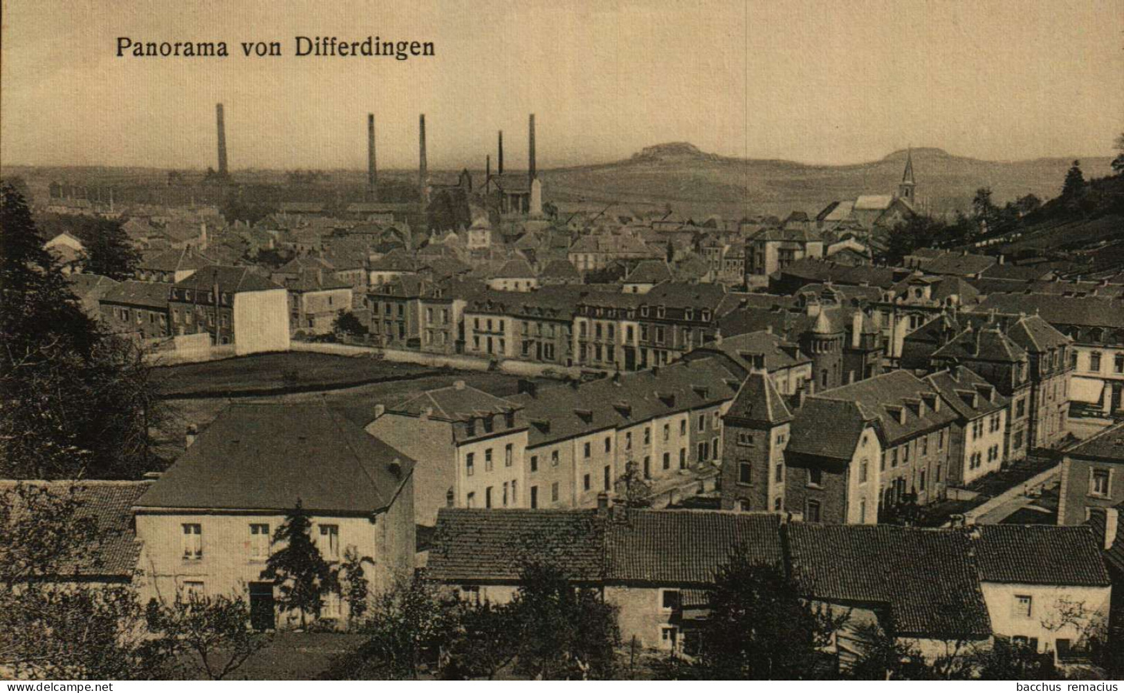 Panorama Von DIFFERDINGEN     Eschbour-Ludig, Differdingen - Differdange