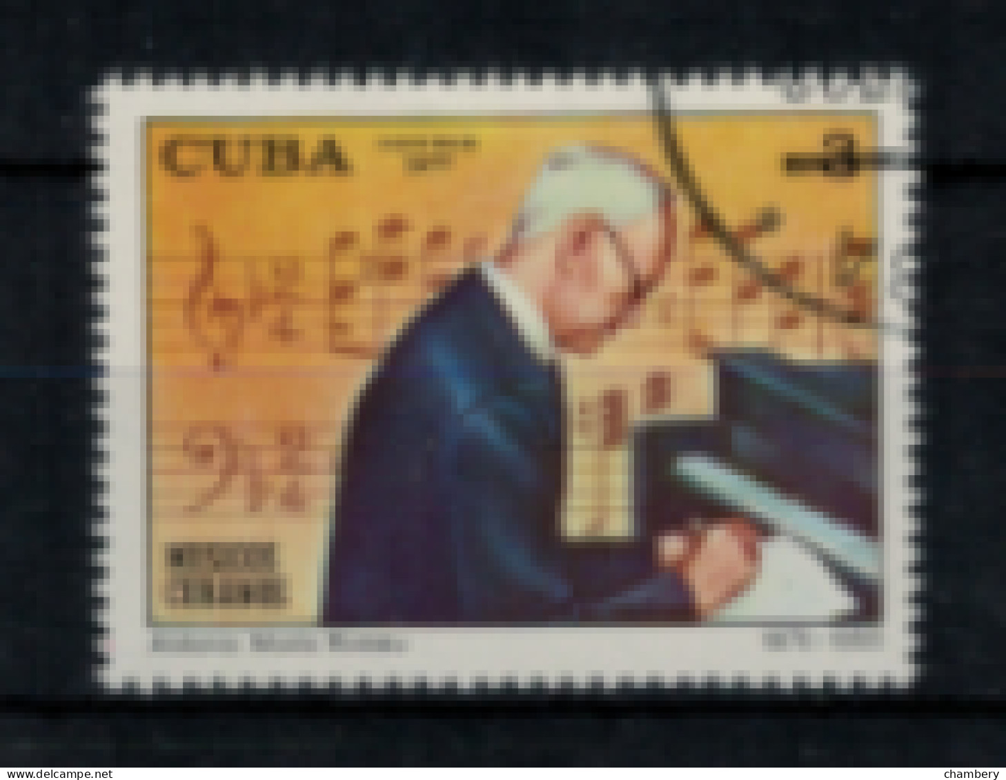 Cuba - "Musiciens Cubains : Antonio Maria Romeu" - T. Oblitéré N° 2005 De 1977 - Used Stamps