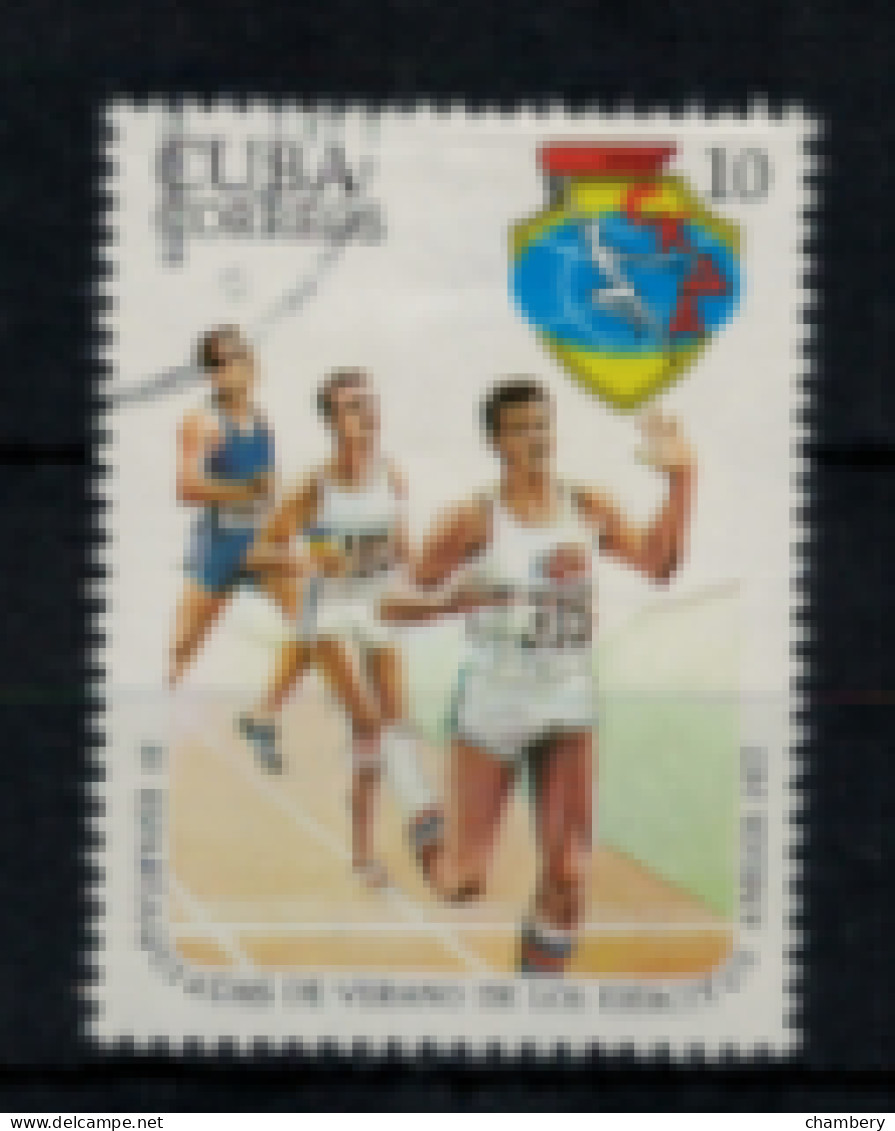 Cuba - "4ème Spartakiades D'été : Course à Pied" - Oblitéré N° 2025 De 1977 - Usati