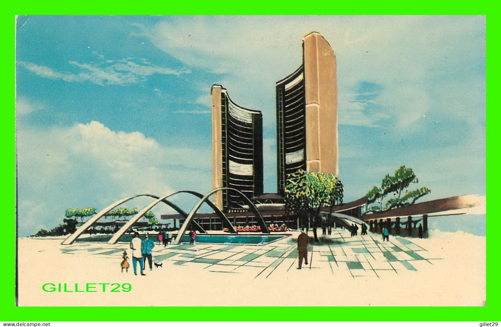 TORONTO, ONTARIO - THE NEW CITY HALL - WRITTEN -  PUB. BY ROYAL SPECIALTY SALES - - Toronto