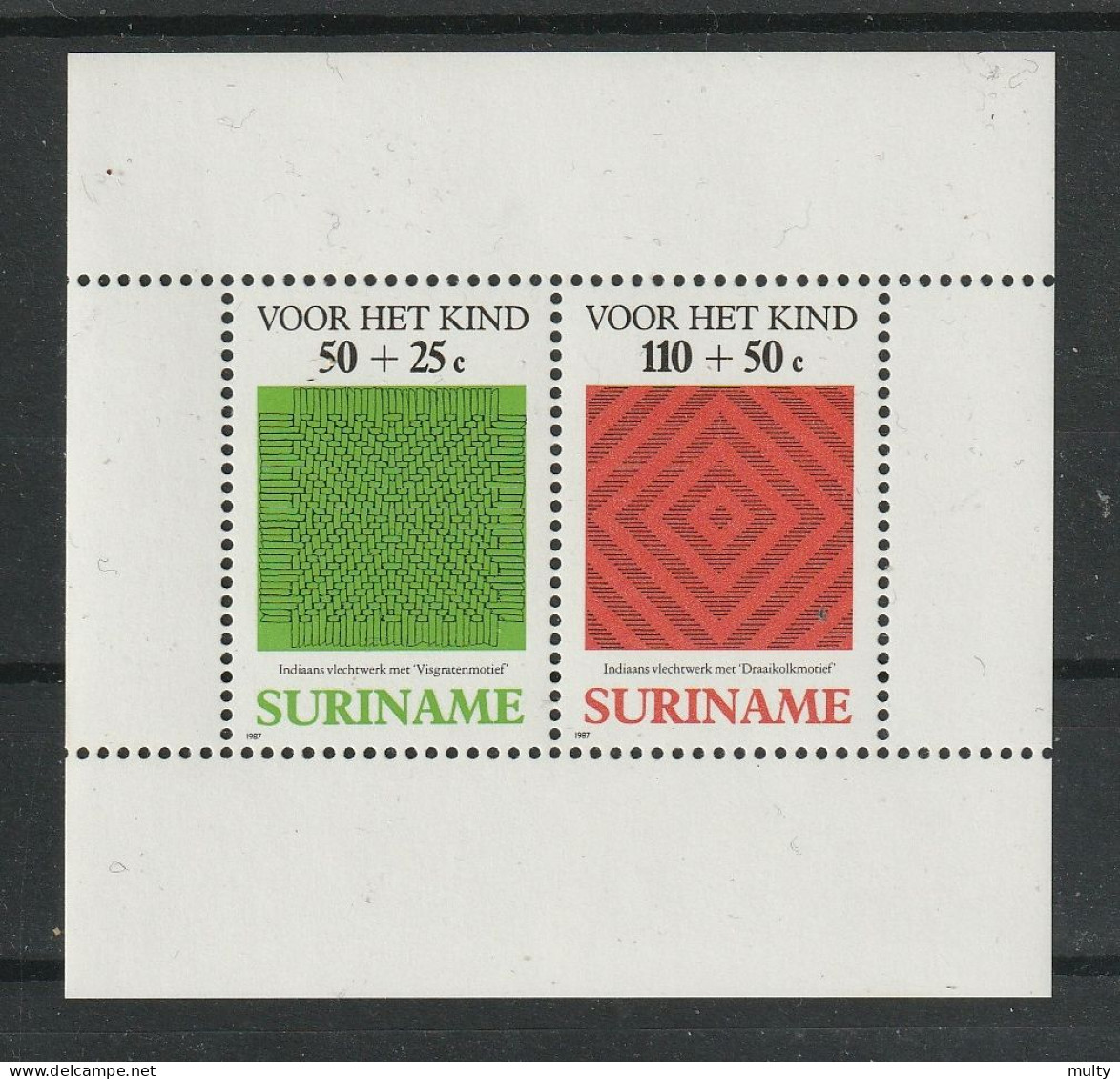 Suriname Y/T Blok 51 ** MNH - Suriname