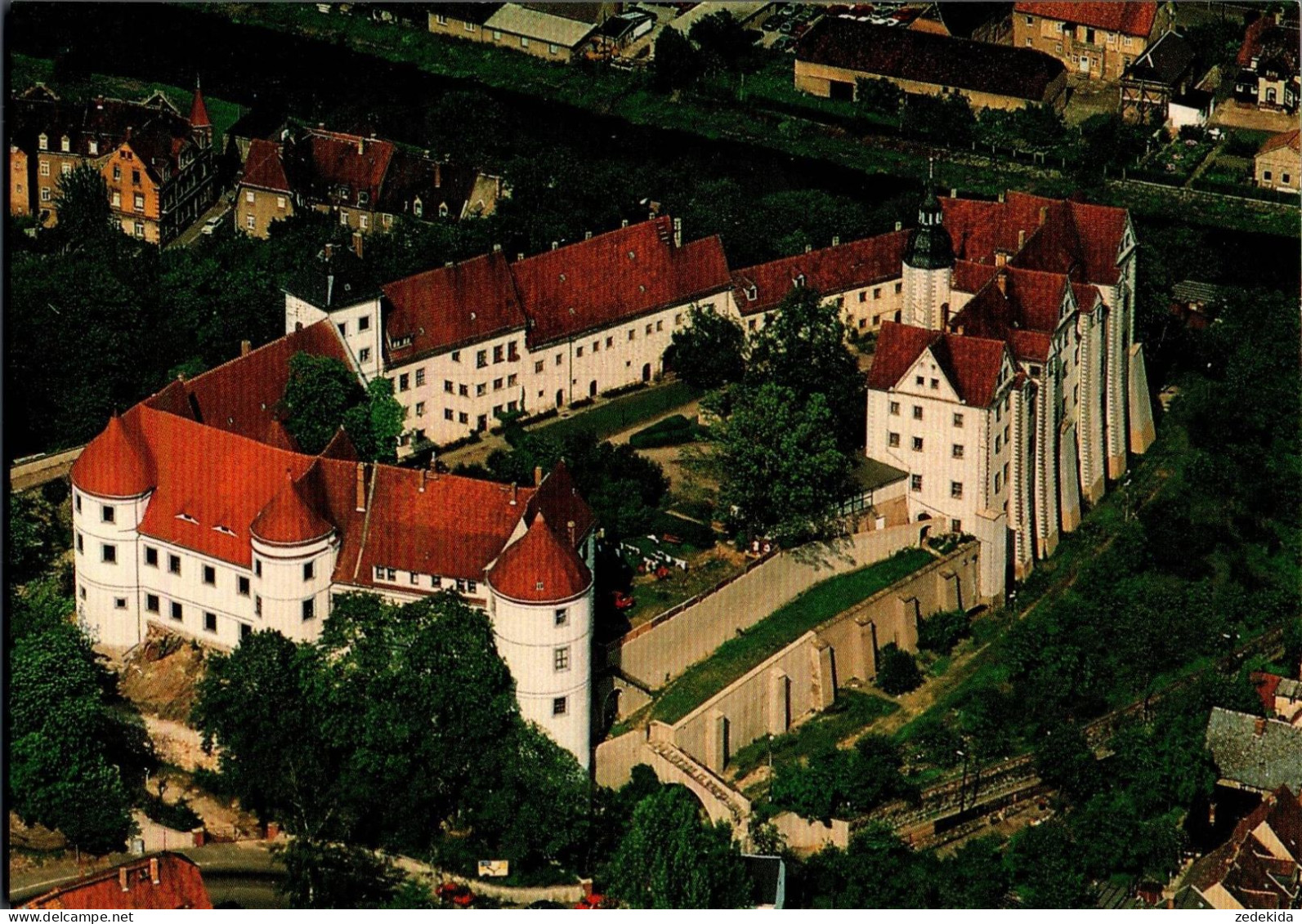 G9608 - TOP Nossen Schloß Luftbild - Brück & Sohn - Nossen