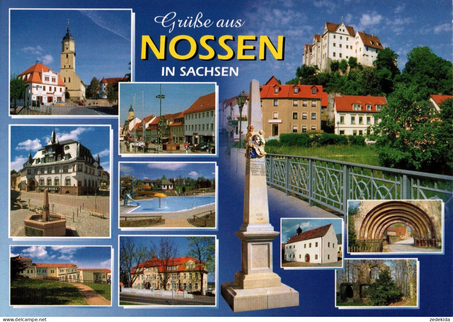 G9609 - TOP Nossen Schloß - Brück & Sohn - Nossen