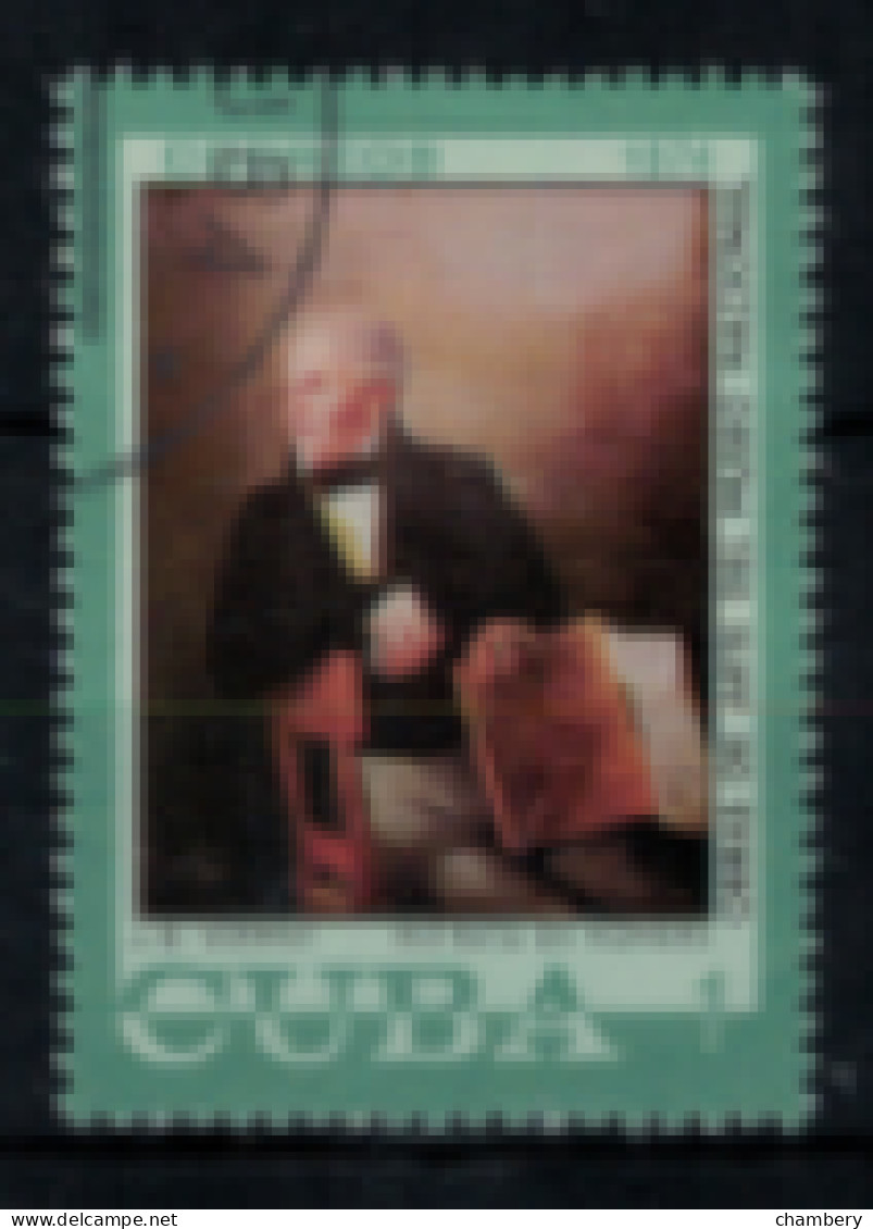 Cuba - "Oeuvres D'art Du Musée National : "Portrait D'homme" De J.B. Vermay" - Oblitéré N° 1747 De 1974 - Used Stamps