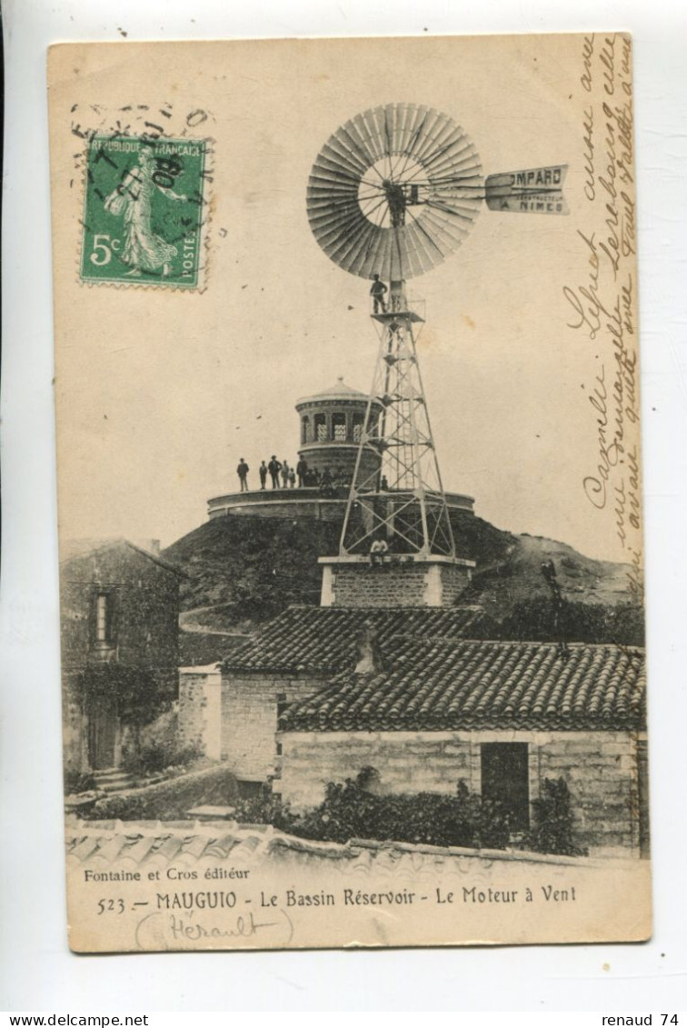 Maugio éolienne Moulin - Mauguio