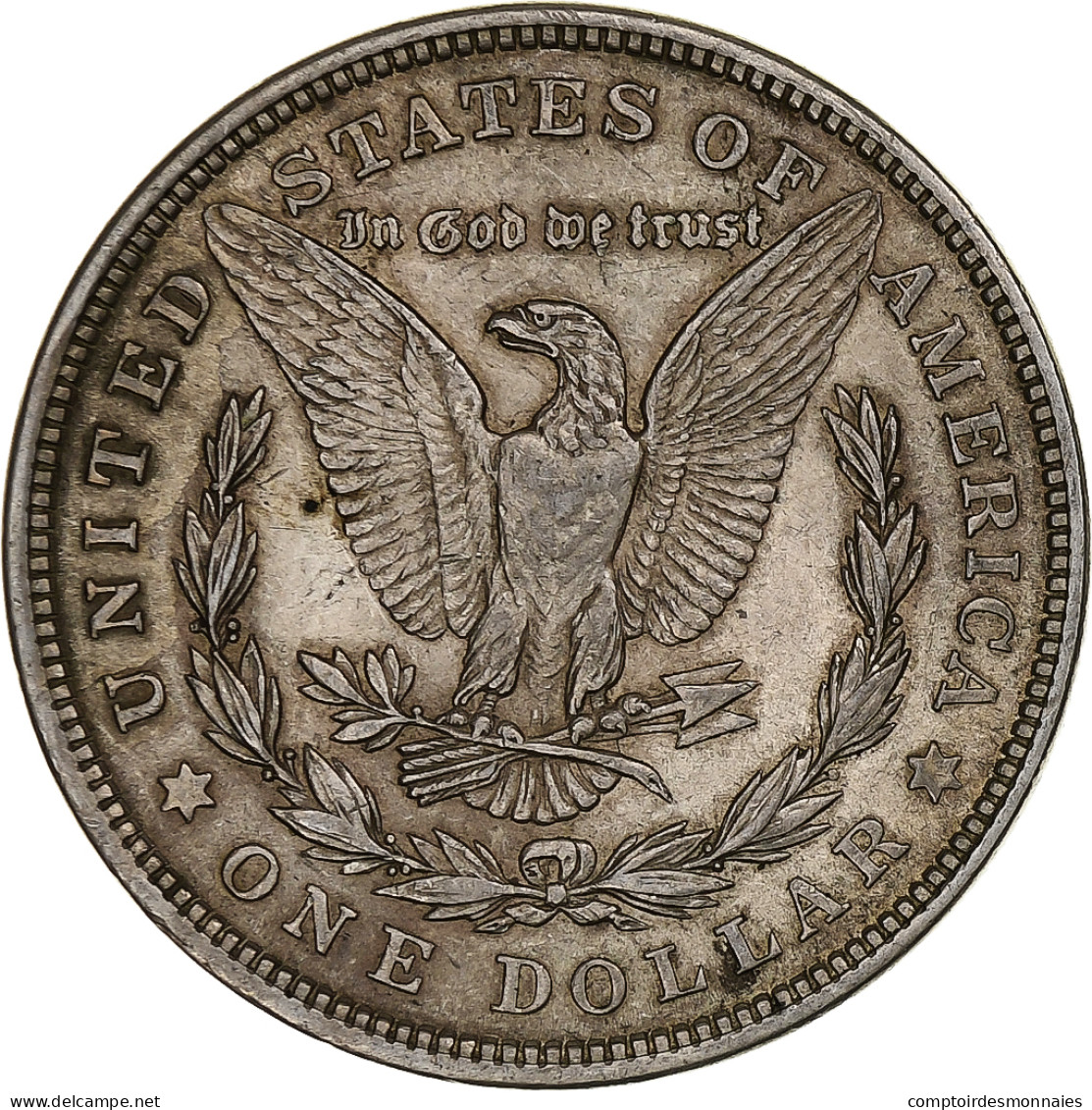 États-Unis, Dollar, Morgan, 1921, Philadelphie, Argent, TTB+ - 1878-1921: Morgan