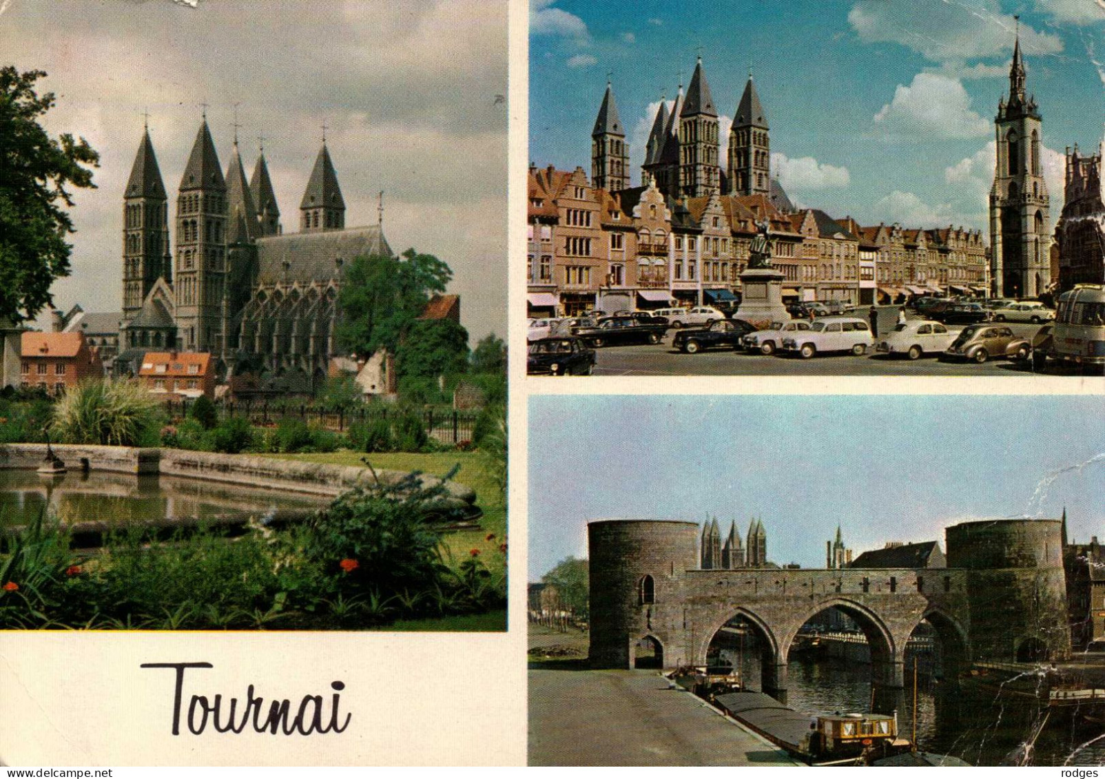 BELGIQUE , LOT de 15 cp , COTE BELGE,KOKSIJDE, DINANT,TOURNAI,NAMUR,DE PANNE,SPA, BRUGGE ,BRUXELLES(007)