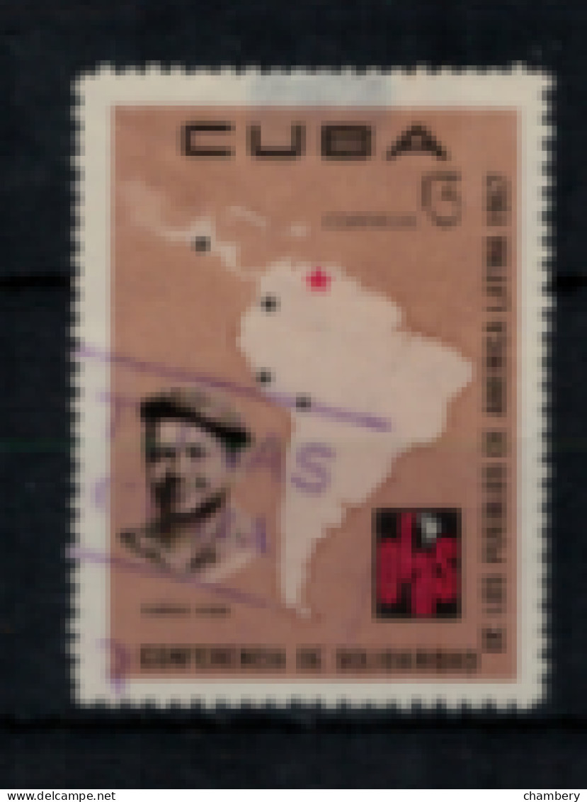 Cuba - "Conférence De Solidarité Des Peuples D'Amérique Latine : Luis Lima" - Oblitéré N° 1132 De 1967 - Usados