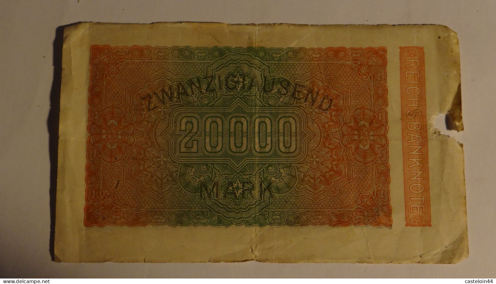 Russe - ALLEMAGNE . BILLET DE 20 000 MARK 1923 Berlin - Autres - Europe