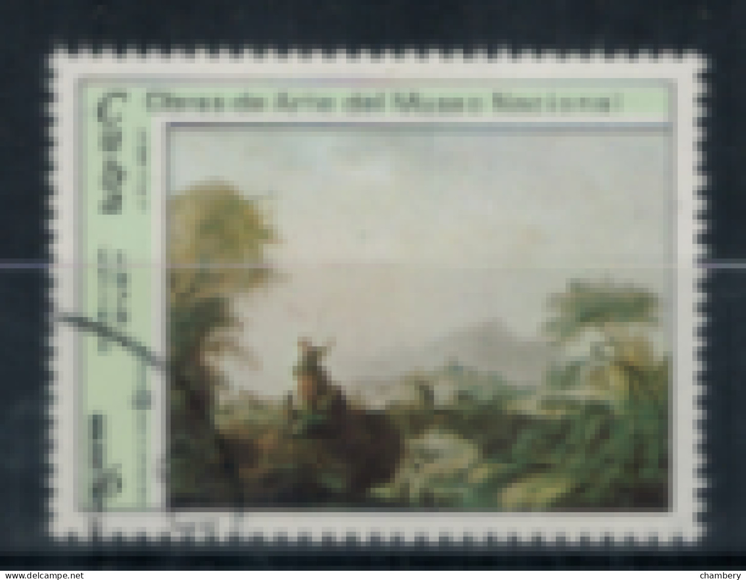 Cuba - "Oeuvre D'art Du Musée National : "Paysage" De J. Pilliment" - Oblitéré N° 2043 De 1978 - Used Stamps