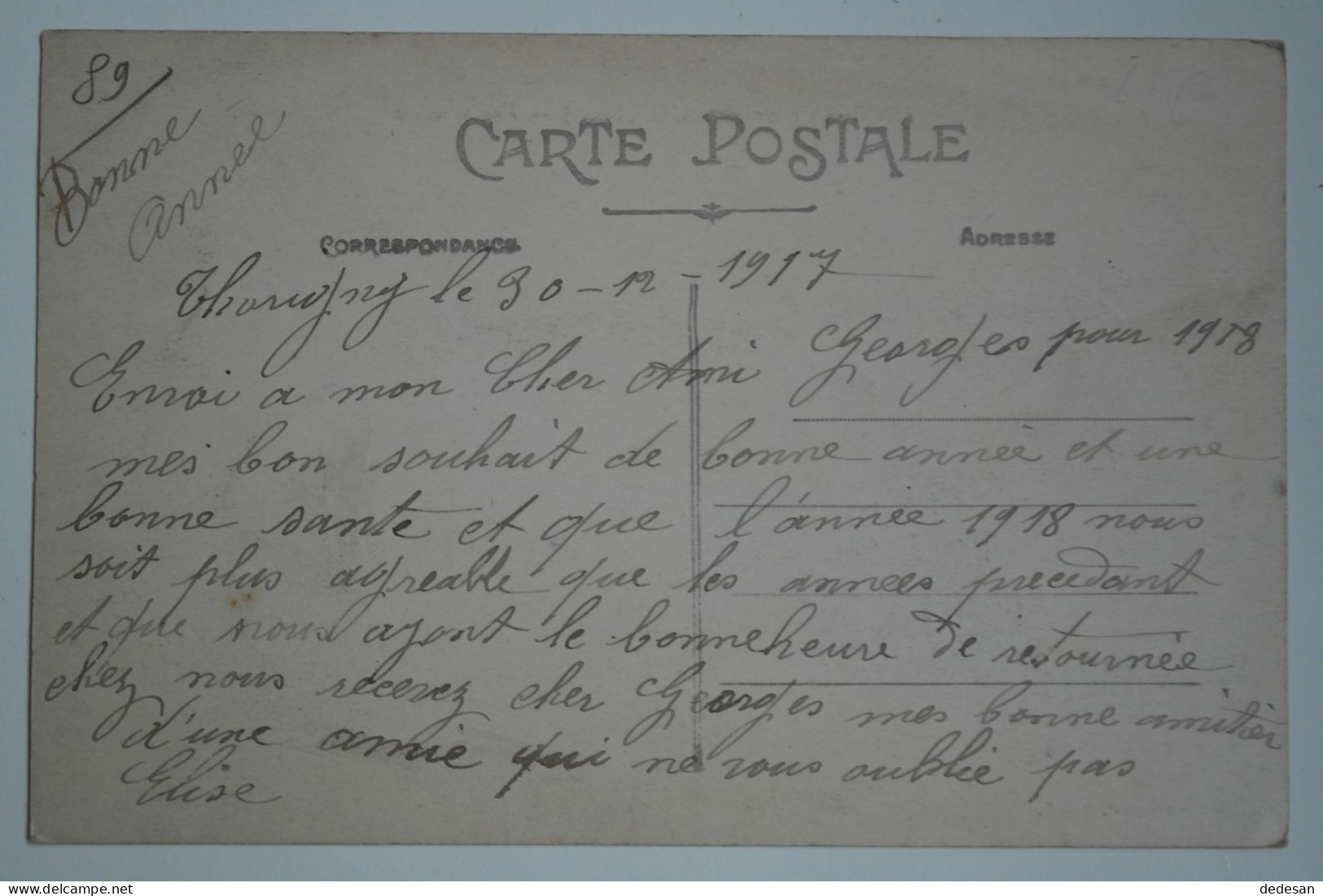 Cpa 1917 Yonne THORIGNY Sur OREUSE Vue Générale - NOV53 - Haubourdin