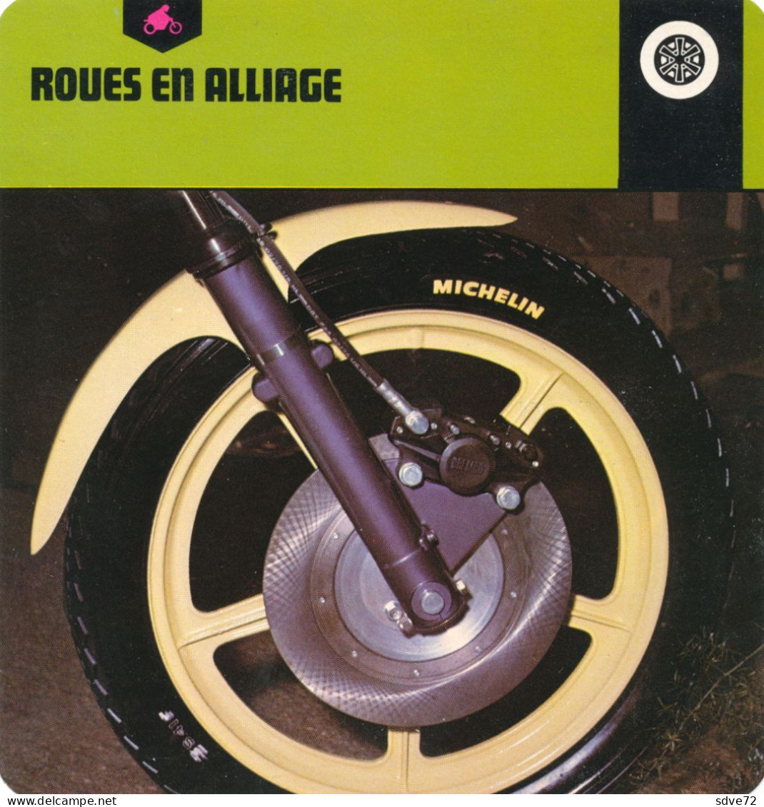 FICHE MOTO - ROUES EN ALLIAGE - MODE OU NECESSITE? - Motorräder