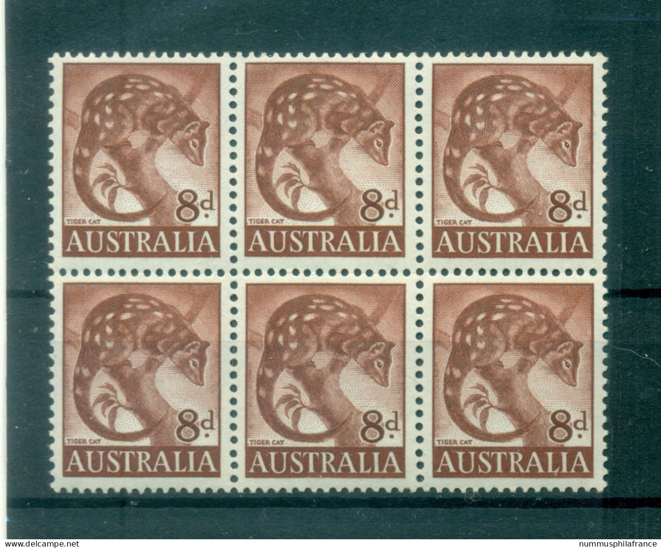 Australie 1959-62 - Y & T N. 253B - Série Courante (Michel N. 295 X) - Mint Stamps