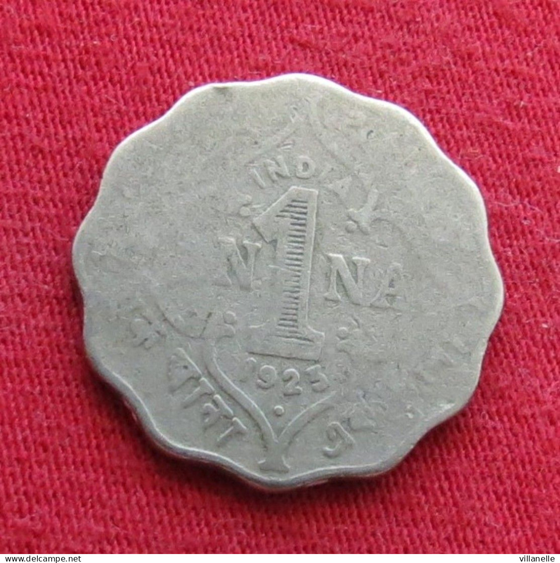 British India 1 Anna 1923 KM# 513 *VT Bombay Mint  Inde Indie Indien - Inde
