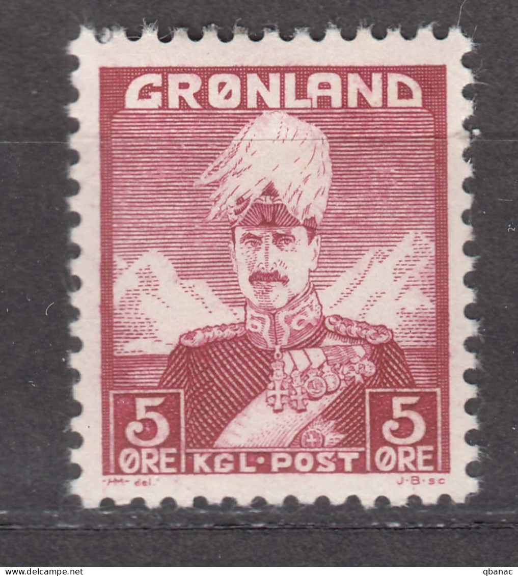 Gronland Greenland 1938 Mi#2 Mint Hinged - Nuevos