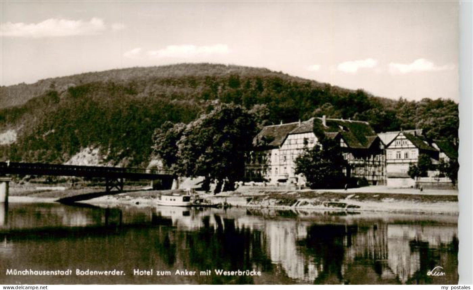 73952656 Bodenwerder Hotel Zum Anker Mit Weserbruecke - Bodenwerder