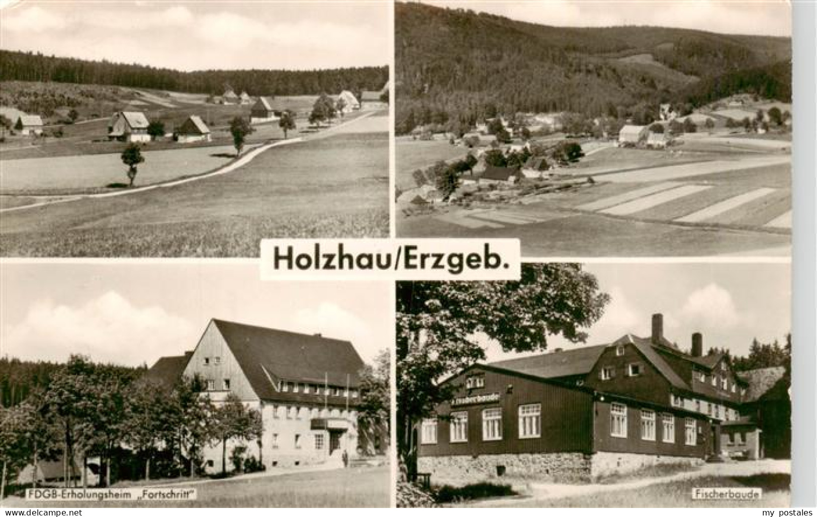 73952635 Holzhau_Erzgebirge_Rechenberg-Bienenmuehle Panorama FDGB Erholungsheim  - Rechenberg-Bienenmühle