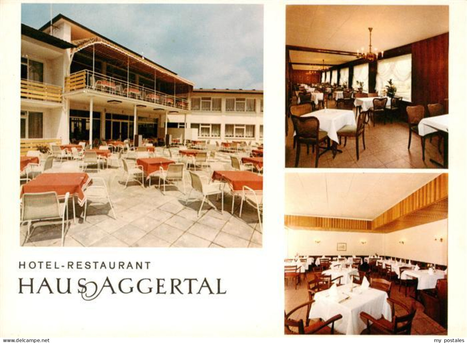 73912824 Deitenbach Gummersbach Hotel Restaurant Haus Aggertal Gastraeume Terras - Gummersbach