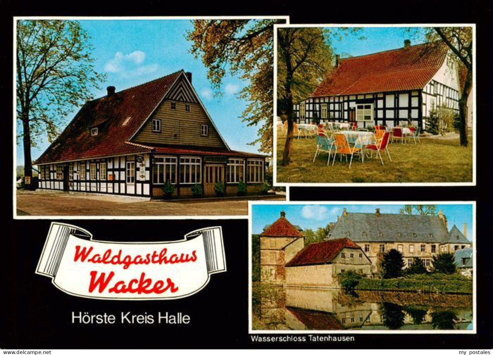 73912800 Hoerste Halle Waldgasthaus Wacker Garten Wasserschloss Tatenhausen - Halle I. Westf.