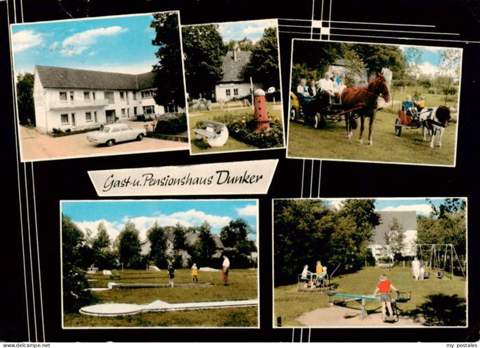 73912711 Bad Laer Gast Und Pensionshaus Dunker Minigolf Kinderspielplatz Pony Ku - Bad Laer