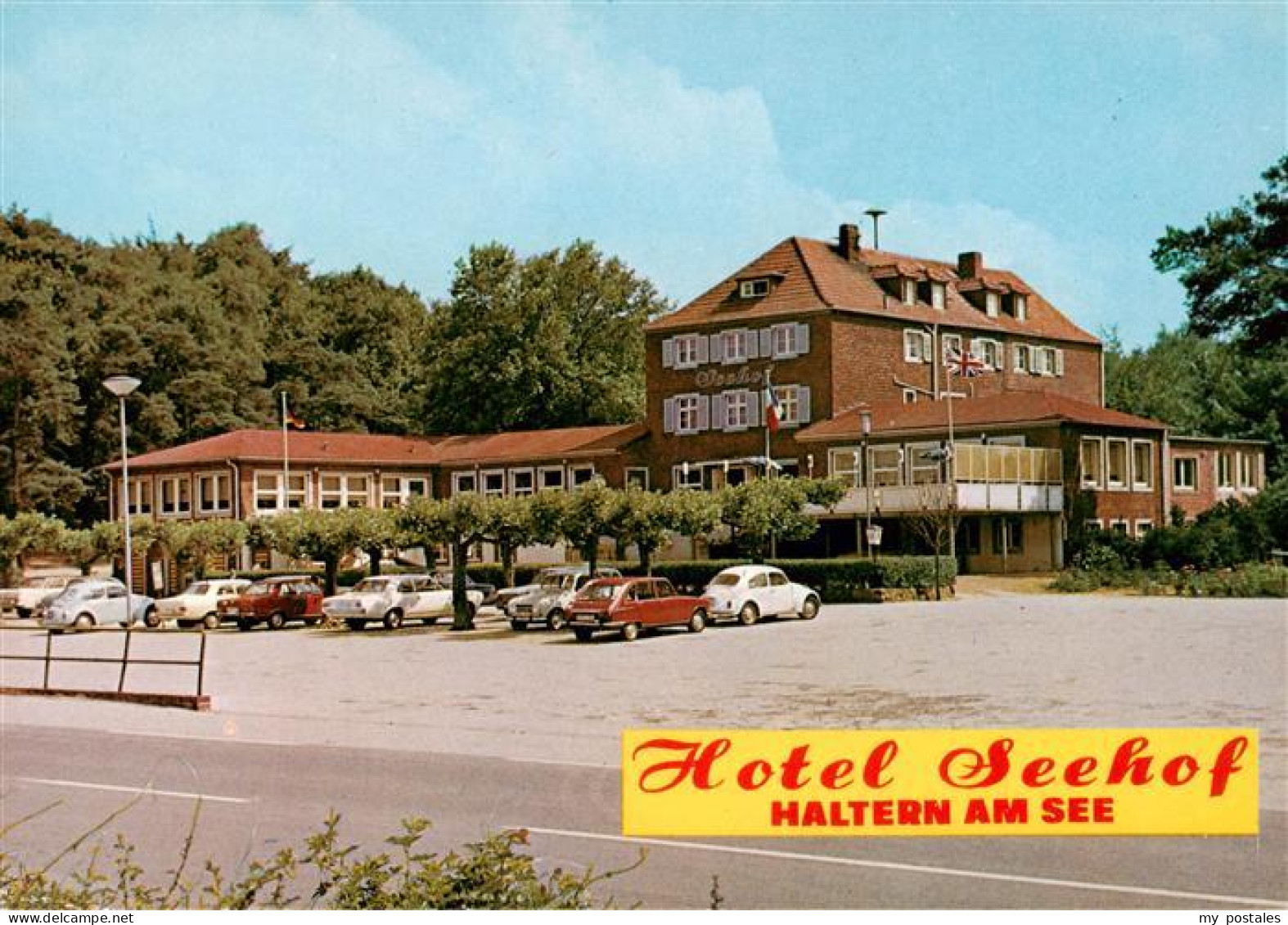 73912615 Haltern See Hotel Seehof Mit Gaststaette Seeterrassen Im Seebad Kleiner - Haltern