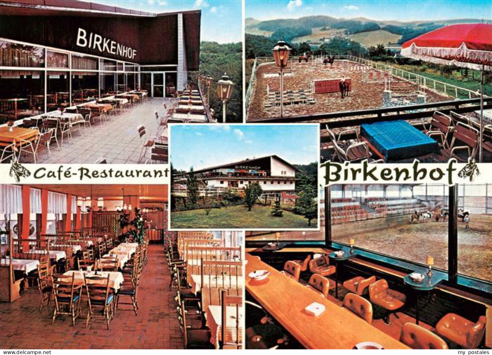 73912431 Durchholz Cafe Restaurant Reitanlage Birkenhof Gastraum Reithalle Sprin - Witten
