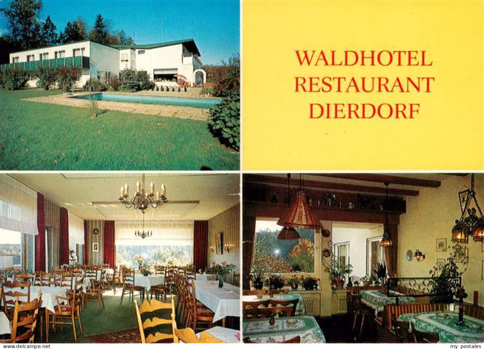 73912391 Dierdorf Waldhotel Restaurant Gastraeume - Dierdorf