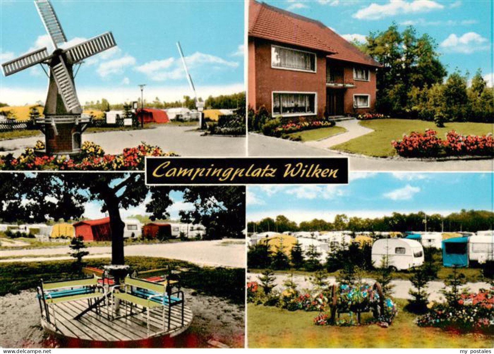 73872731 Thuelsfelde Cloppenburg Campingplatz Wilken Windmuehle Park Spielplatz  - Cloppenburg