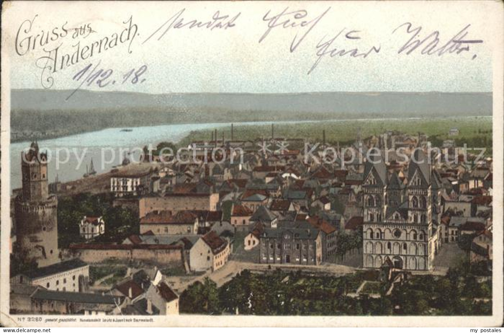 41538646 Andernach Panorama Runder Turm Kirche Andernach - Andernach